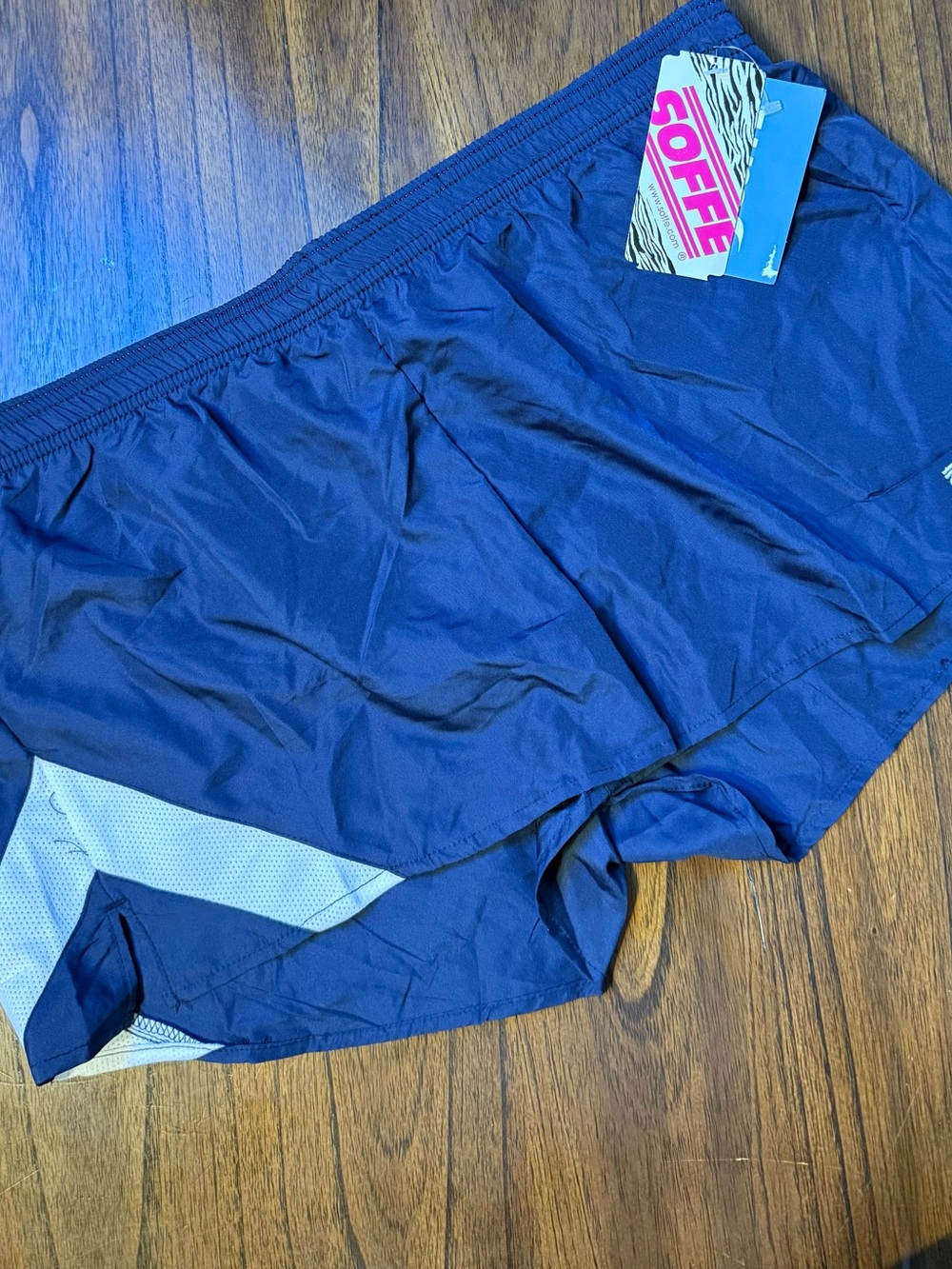 Soffe Navy Athletic Running Shorts